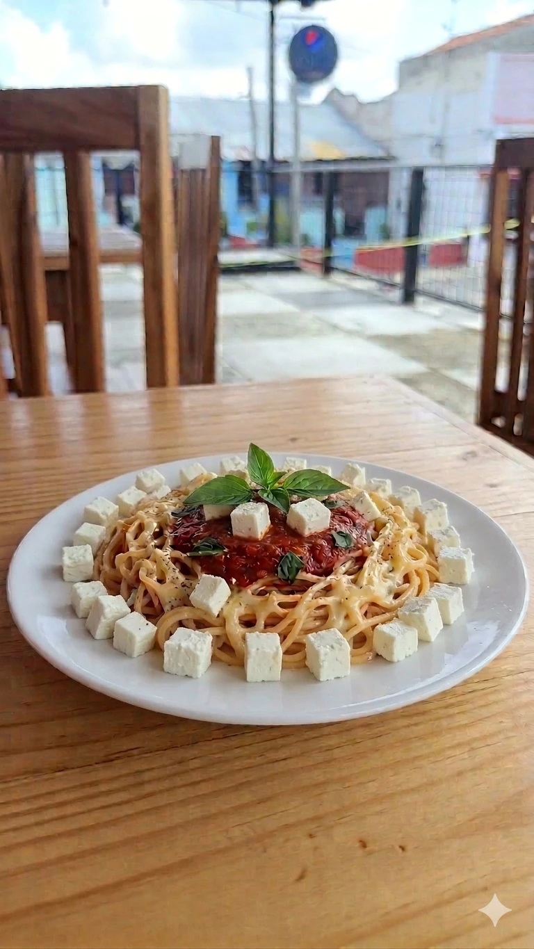 Spaghetti con Q.Blanco's foto | El Lago de Olí Bar Cafetería |  BizneCubano
